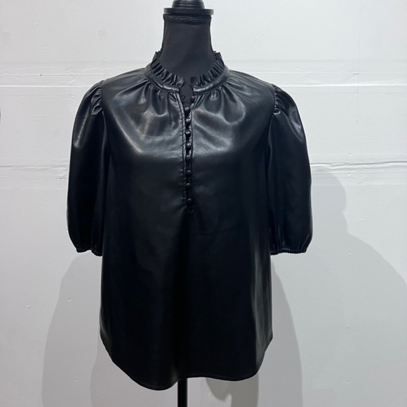 Marc New York, buttery soft vegan leather top - Picture 7 of 10